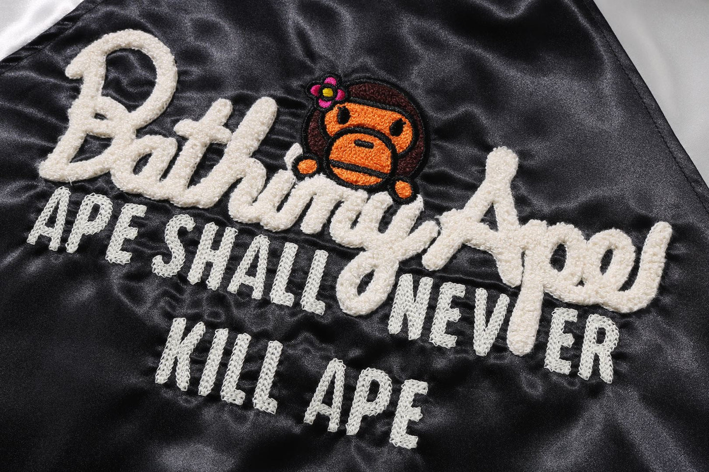 BAPE CRYSTAL STONE BABY LISA SOUVENIR JACKET