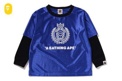 BAPE BABY MILO LAYERED RELAXED FIT LS TEE