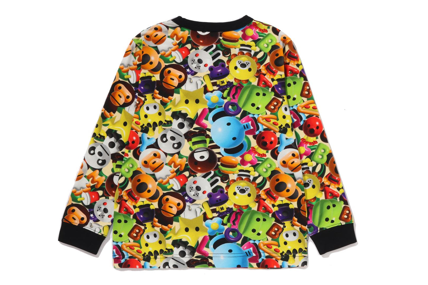 BAPE 3D MILO ALL FRIENDS 長袖T恤