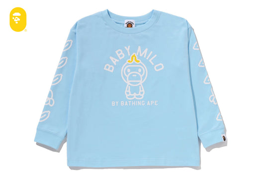 BAPE BABY MILO BANANA 寬鬆版長袖T恤