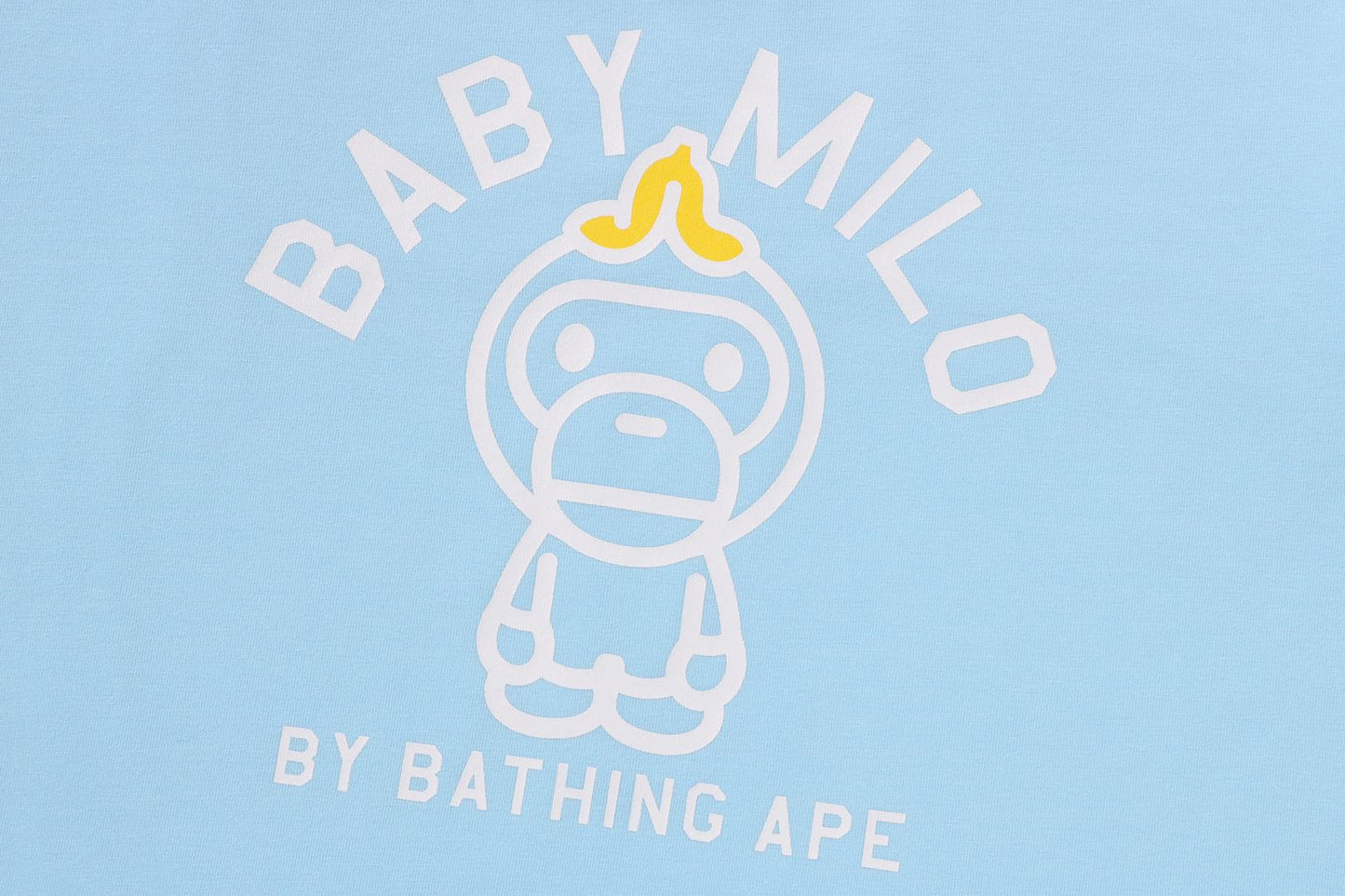 BAPE BABY MILO BANANA 寬鬆版長袖T恤