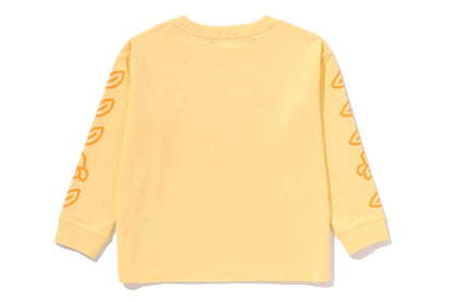 BAPE BABY MILO BANANA 寬鬆版長袖T恤