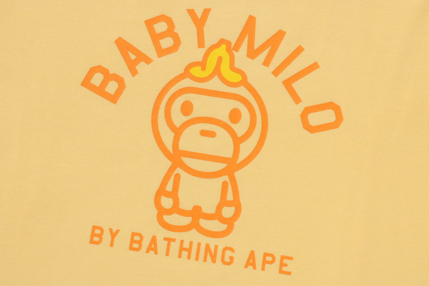 BAPE BABY MILO BANANA 寬鬆版長袖T恤