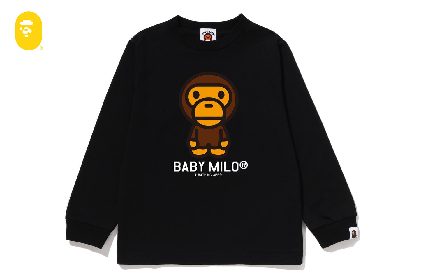 BAPE BABY MILO 長袖T恤