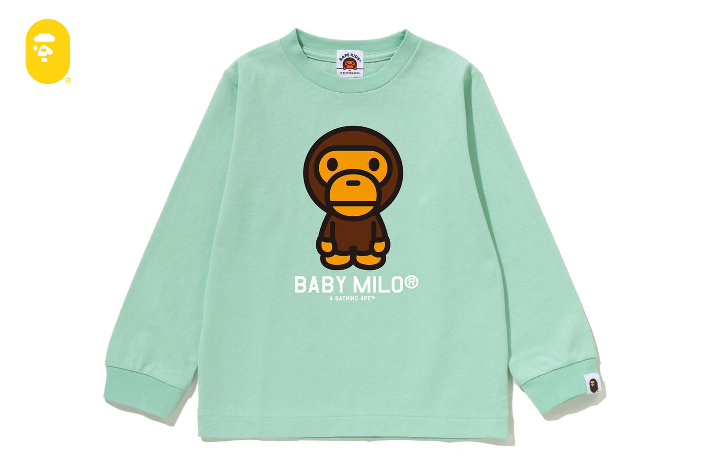 BAPE BABY MILO 長袖T恤