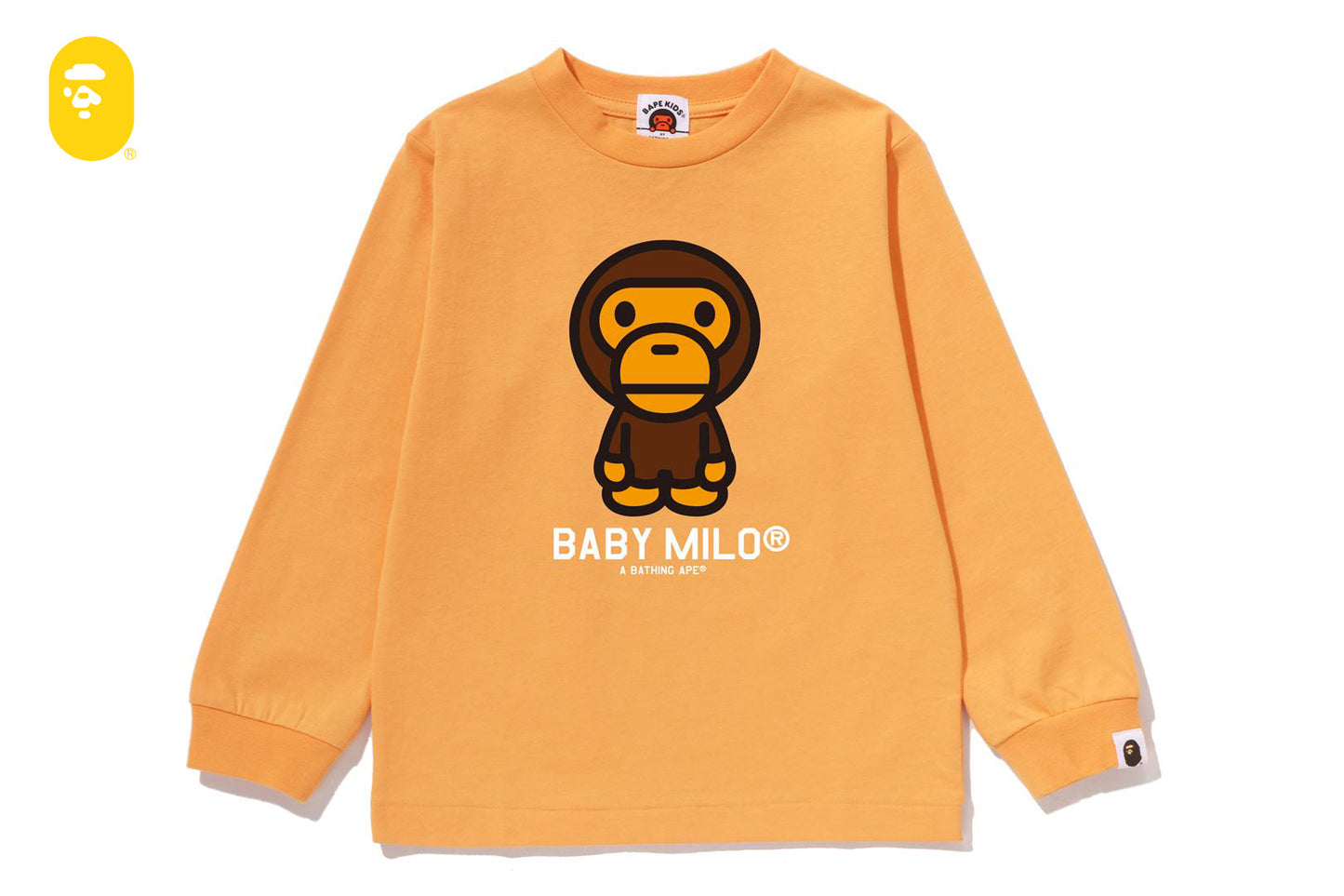 BAPE BABY MILO 長袖T恤