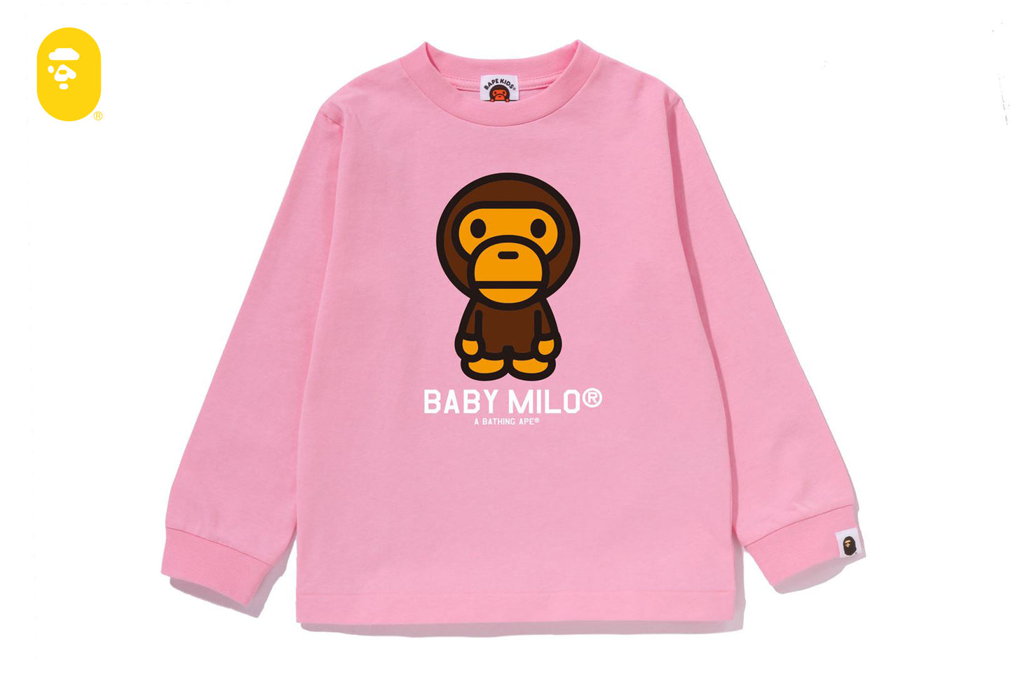 BAPE BABY MILO 長袖T恤