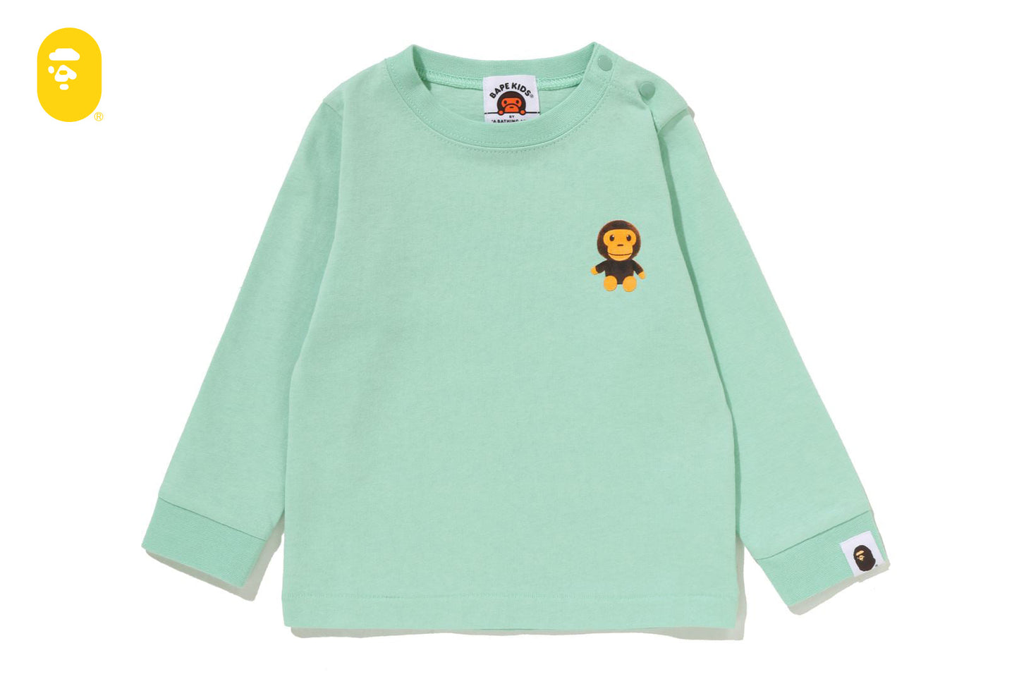 BAPE MILO PLUSH DOLL ONE POINT LS TEE