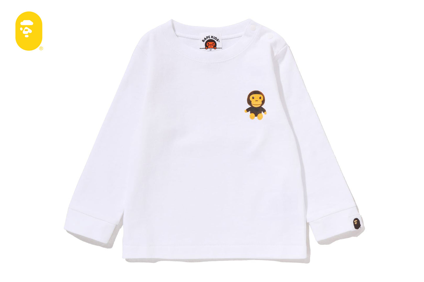 BAPE MILO PLUSH DOLL ONE POINT LS TEE