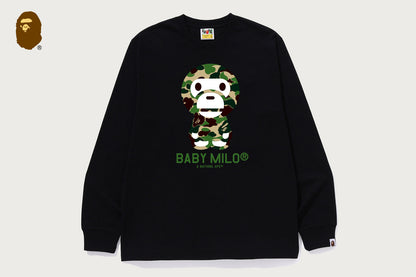 BAPE ABC CAMO BABY MILO 長袖T恤