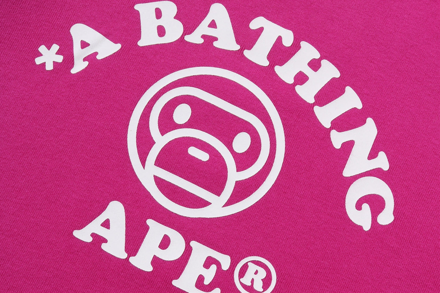 BAPE BABY MILO 拉格蘭 cropped 長袖T恤