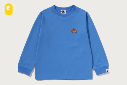 BAPE MILO ON BAPE ONE POINT LS TEE