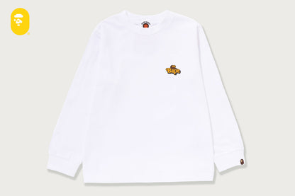 BAPE MILO ON BAPE ONE POINT LS TEE