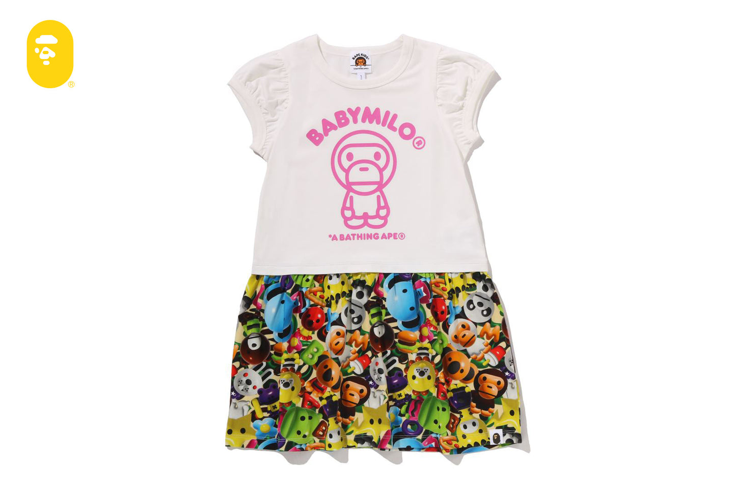 BAPE 3D MILO ALL FRIENDS DRESS