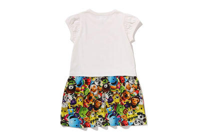 BAPE 3D MILO ALL FRIENDS DRESS