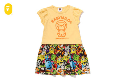 BAPE 3D MILO ALL FRIENDS DRESS