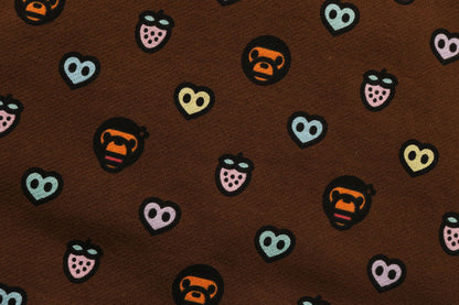 BAPE MILOGRAM SWEETS PATTERN HOODIE DRESS