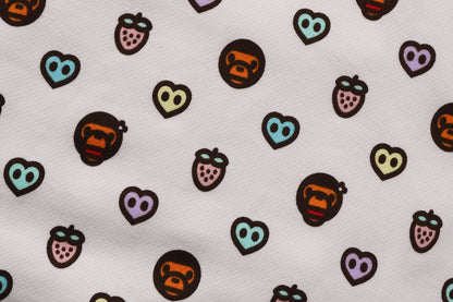 BAPE MILOGRAM SWEETS PATTERN HOODIE DRESS