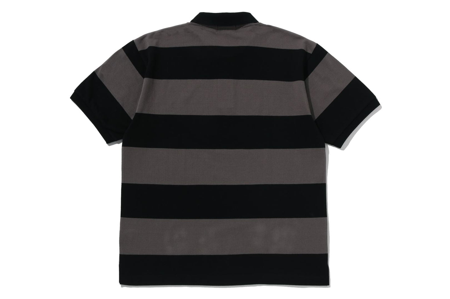 BAPE MILO ONE POINT STRIPE RELAXED FIT POLO