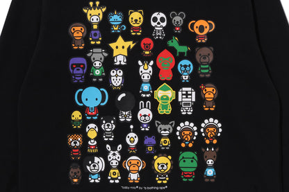 BAPE A TO Z PULLOVER HOODIE
