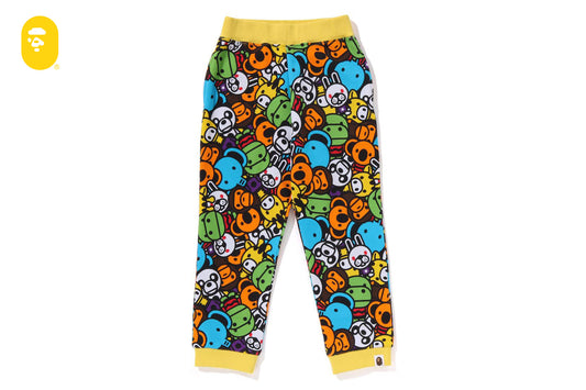 BAPE MILO ALL FRIENDS SWEAT PANTS