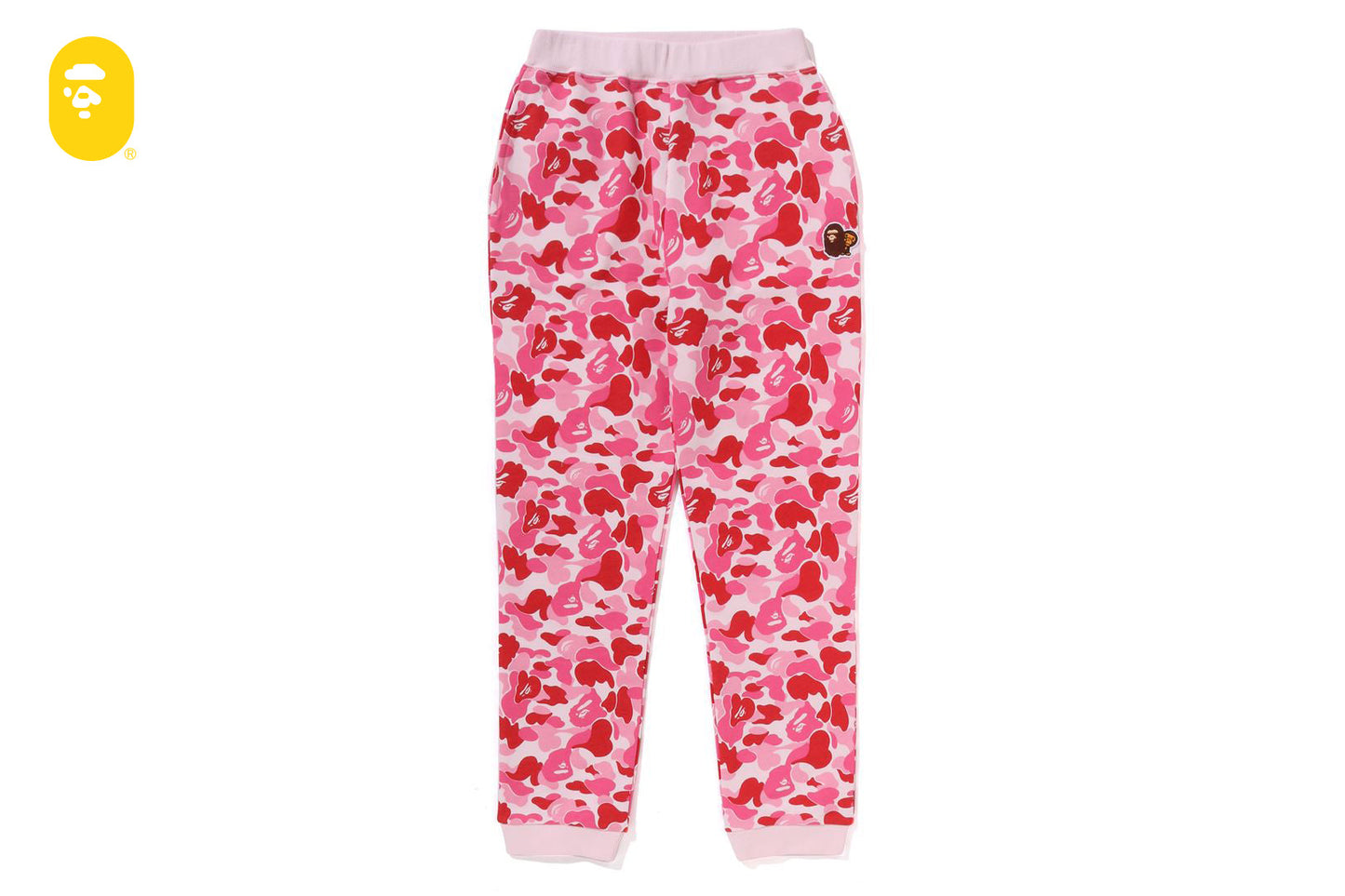 BAPE ABC CAMO APE & MILO ONE POINT SWEAT PANTS