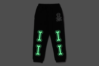 BAPE BABY MILO SKULL SKULL SWEAT PANTS