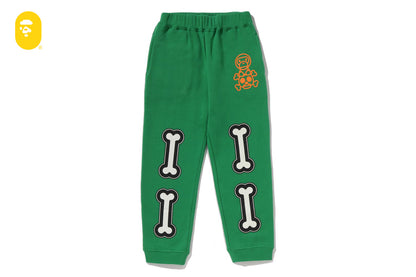 BAPE BABY MILO SKULL SKULL SWEAT PANTS