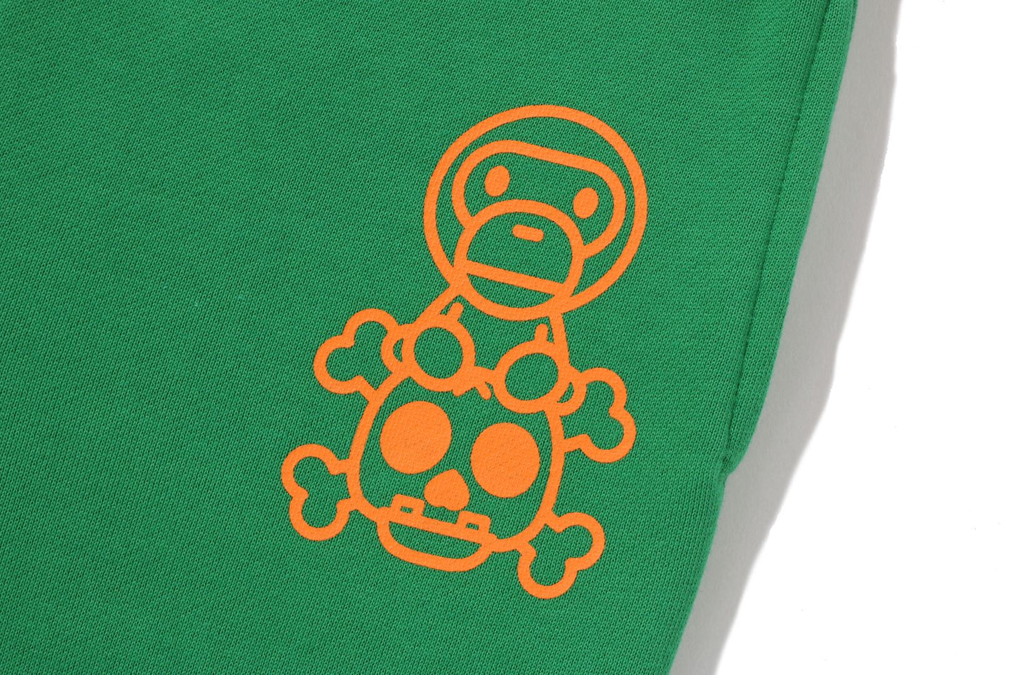 BAPE BABY MILO SKULL SKULL SWEAT PANTS