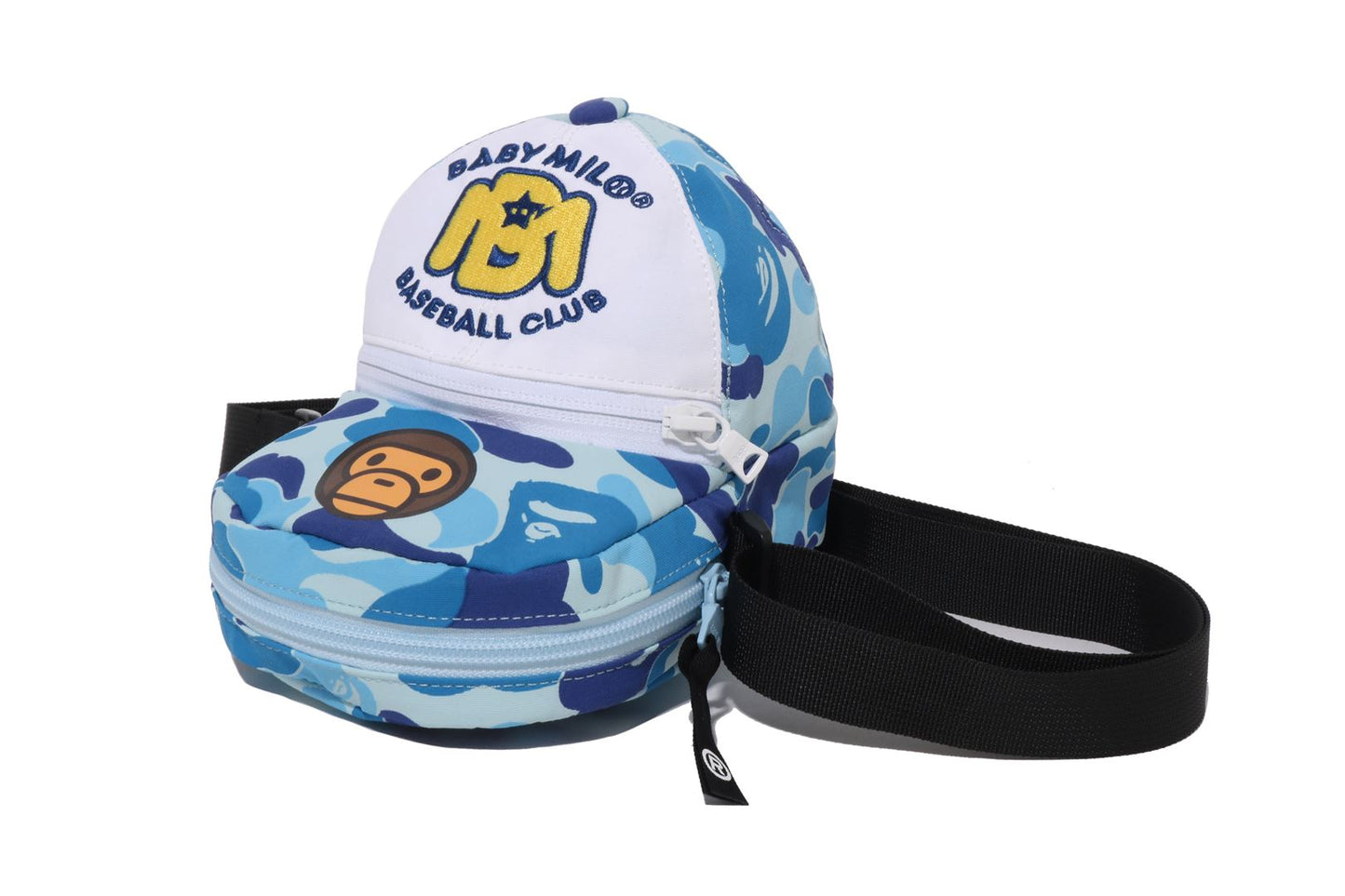 BAPE ABC CAMO MILO CAP SHOULDER BAG