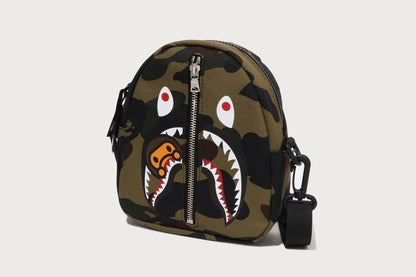BAPE 1ST CAMO MILO SHARK MINI SHOULDER BAG