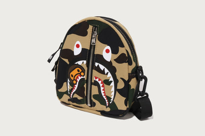 BAPE 1ST CAMO MILO SHARK MINI SHOULDER BAG