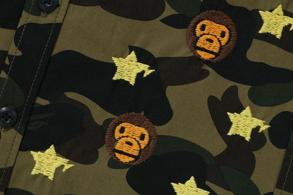BAPE 1ST CAMO BABY MILO STA MILITARY SHIRT