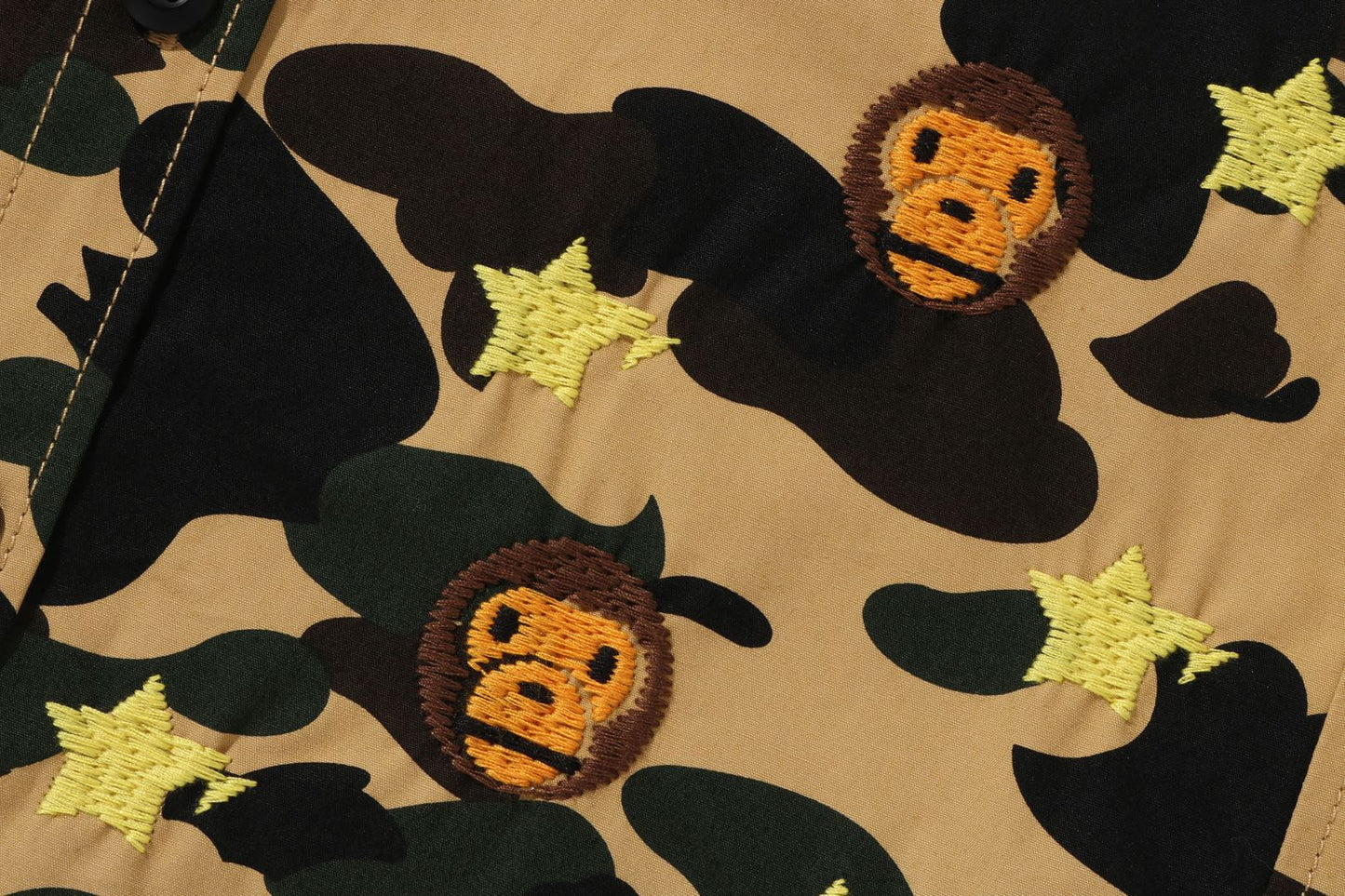 BAPE 1ST CAMO BABY MILO STA MILITARY SHIRT