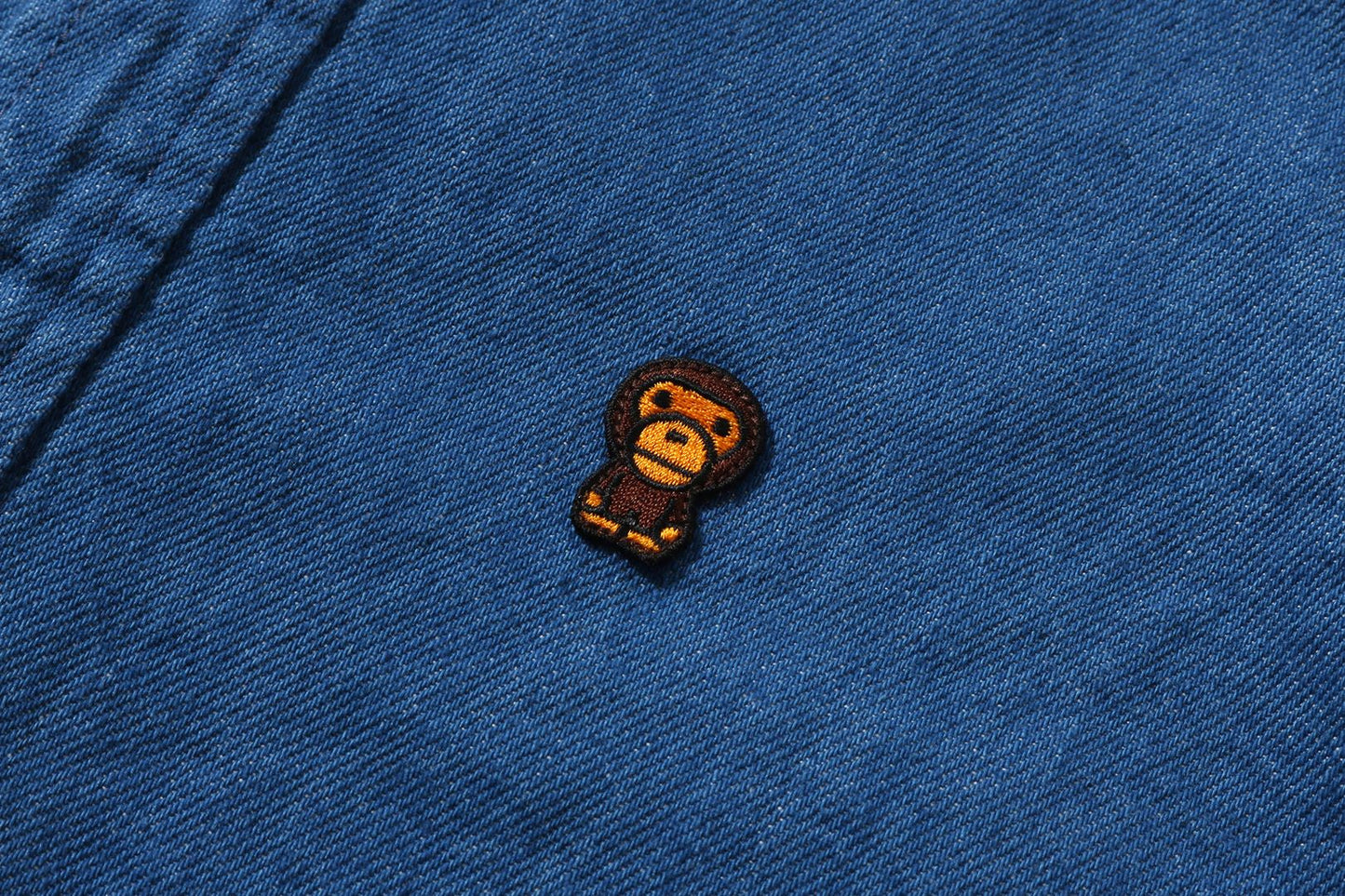 BAPE BABY MILO 8 OZ 牛仔襯衫