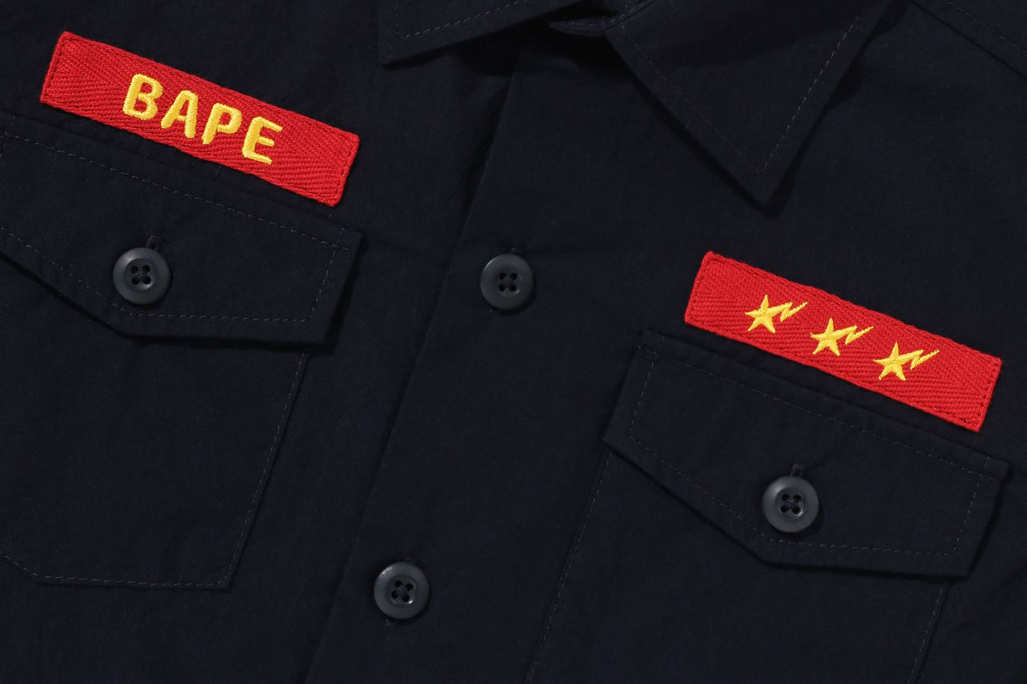 BAPE BABY MILO 軍事襯衫
