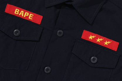 BAPE BABY MILO 軍事襯衫