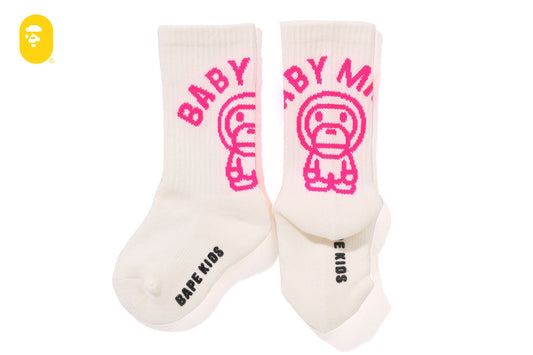 BAPE BABY MILO RIB SOCKS