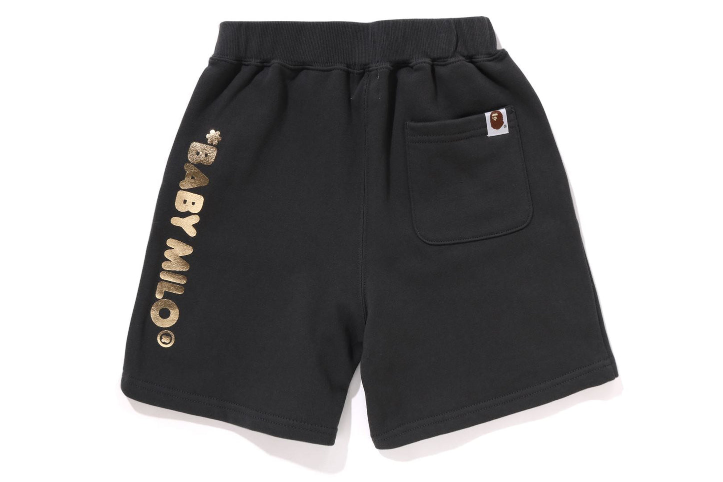 BAPE BABY MILO 鍍膜印刷短褲