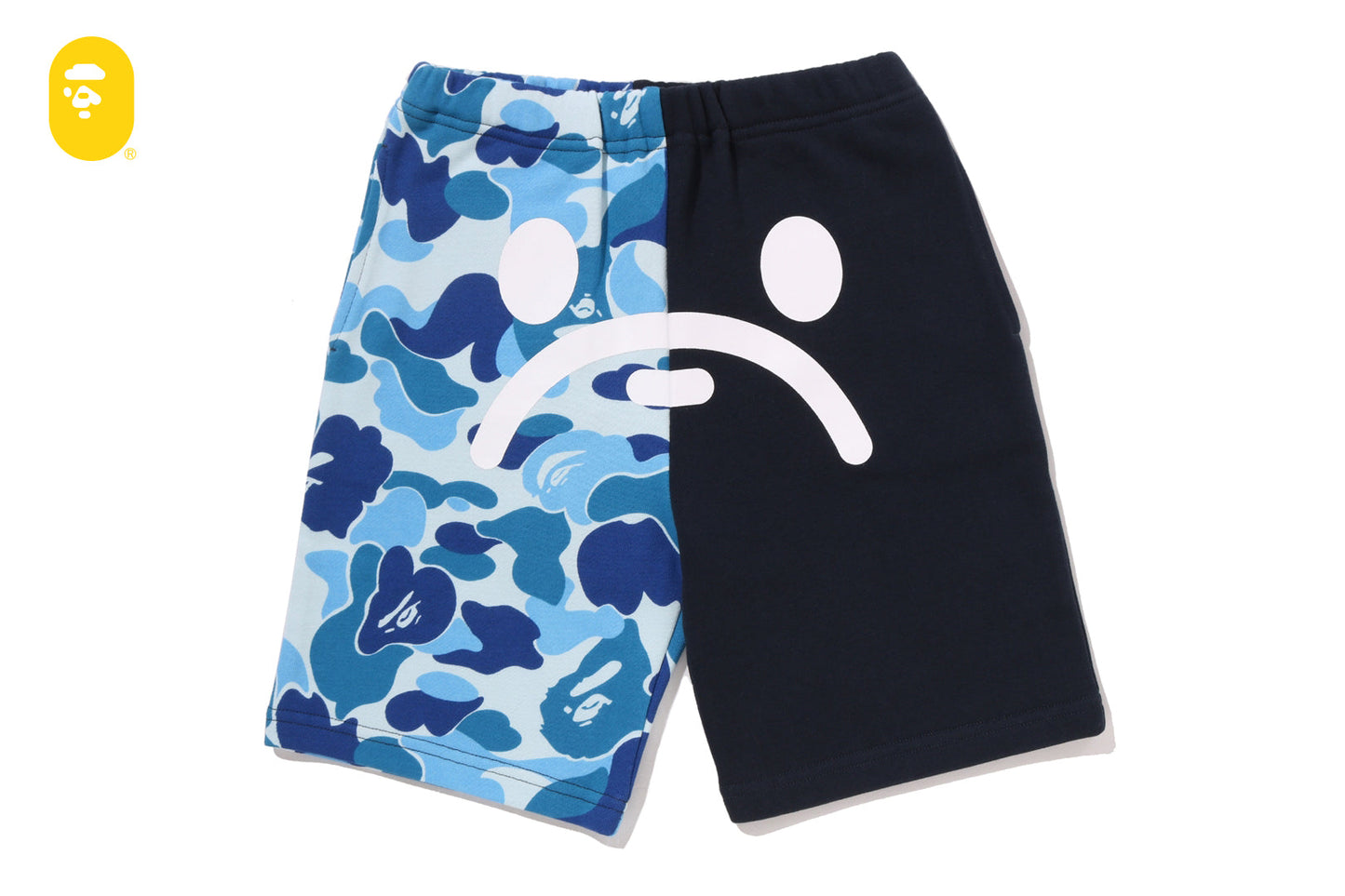 BAPE ABC CAMO MILO FACE 短版運動褲
