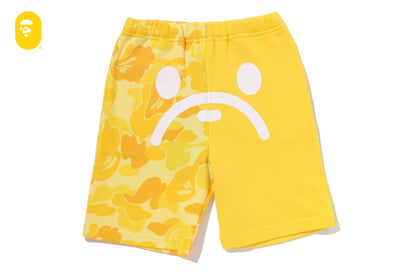 BAPE ABC CAMO MILO FACE 短版運動褲