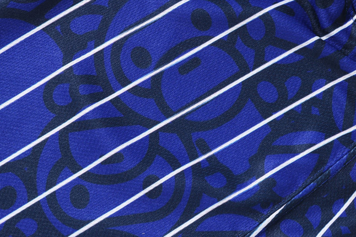 BAPE ALL BABY MILO STRIPE MILO BASEBALL SHORTS
