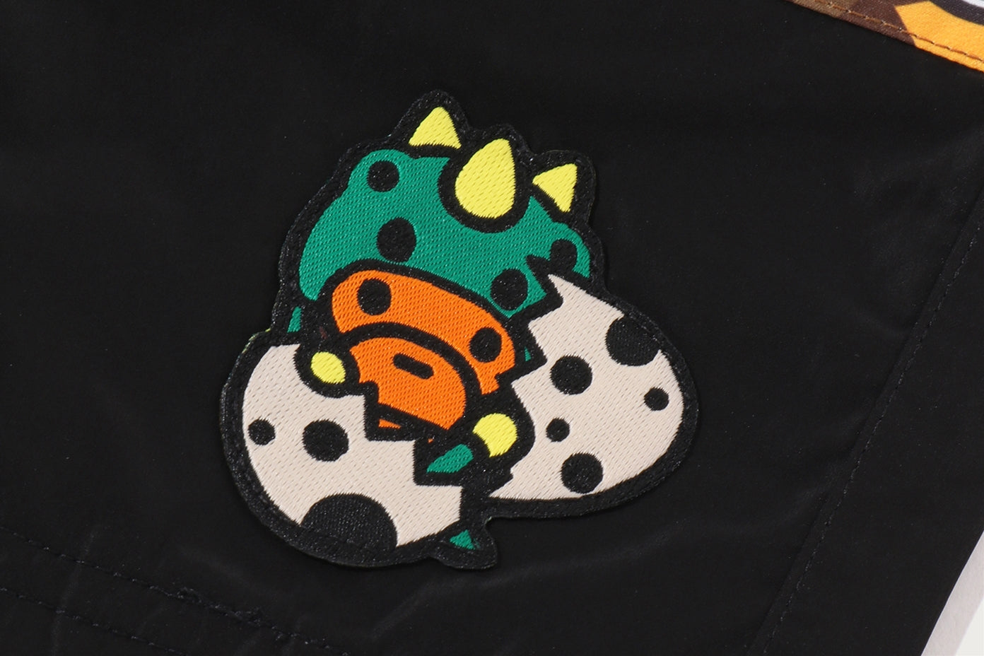 BAPE MILO 多恐龍圖案攀爬短褲