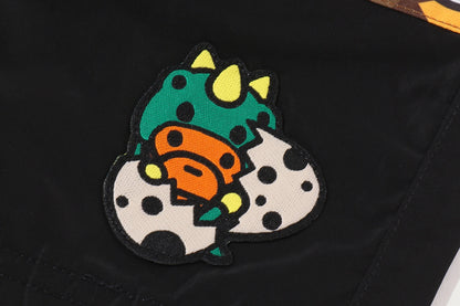 BAPE MILO 多恐龍圖案攀爬短褲