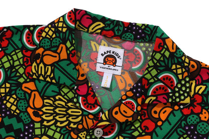 BAPE BABY MILO 熱帶開襟襯衫