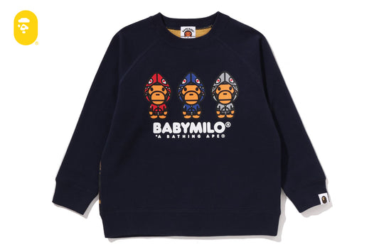 BAPE 1ST CAMO MILO SHARK FZH 圓領運動衫