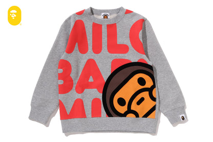 BAPE BIG BABY MILO 圓領運動衫