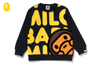 BAPE BIG BABY MILO 圓領運動衫