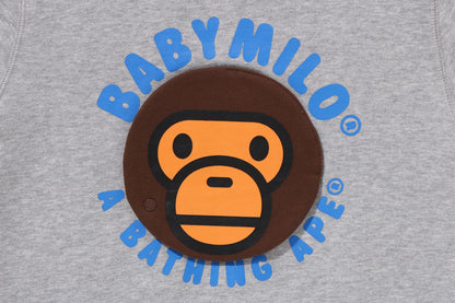 BAPE BABY MILO 圓圈圓領運動衫