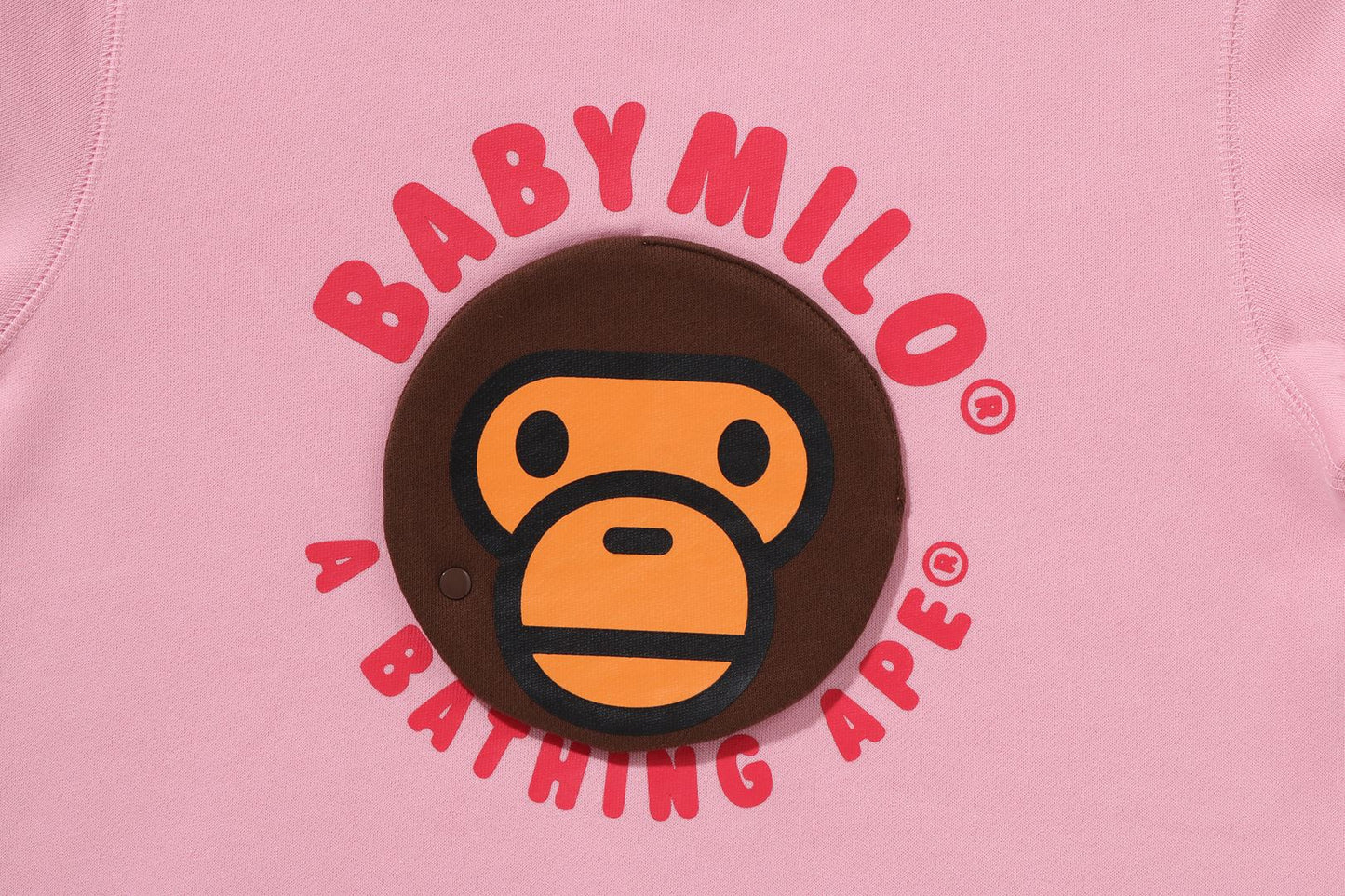 BAPE BABY MILO 圓圈圓領運動衫